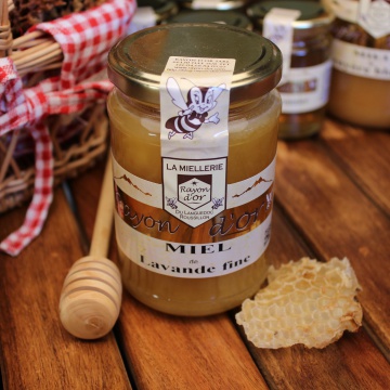 Miel de lavande fine 350g • Miel Rayon d'Or