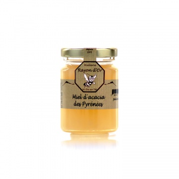 Miel d'acacia des Pyrénées  125g • Rayon d'Or