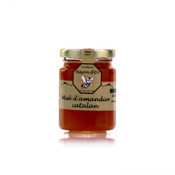 Miel d'amandier 125g • Rayon d'Or • Miel Rayon d'Or