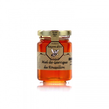 Miel de garrigue du Roussillon 125g • Rayon d'Or • Miel Rayon d'Or
