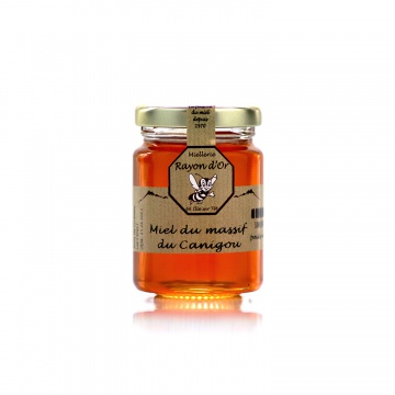 Miel du massif du Canigou 125g • Miel Rayon d'Or • Miel Rayon d'Or