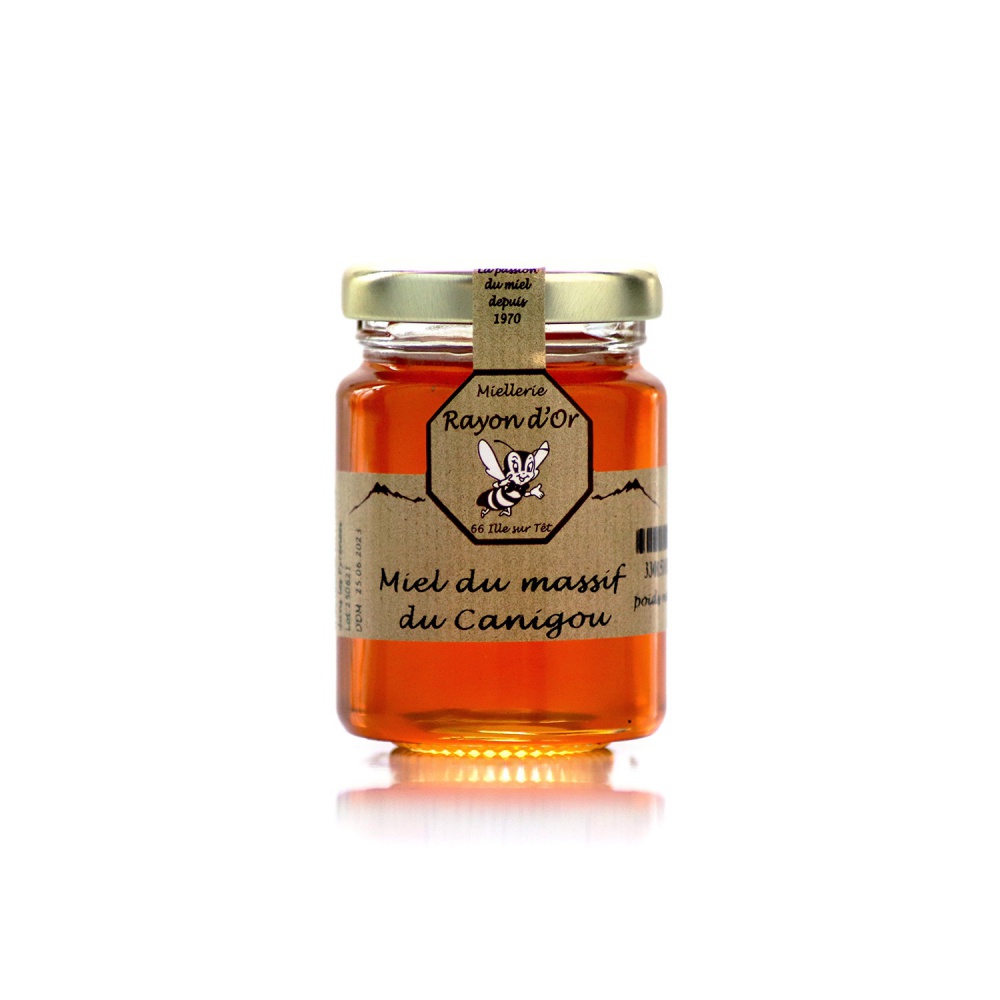 Miel du massif du Canigou 125g • Miel Rayon d'Or