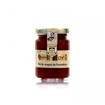 Miel de maquis du Fenouillèdes 125g • Rayon d'Or • Miel Rayon d'Or