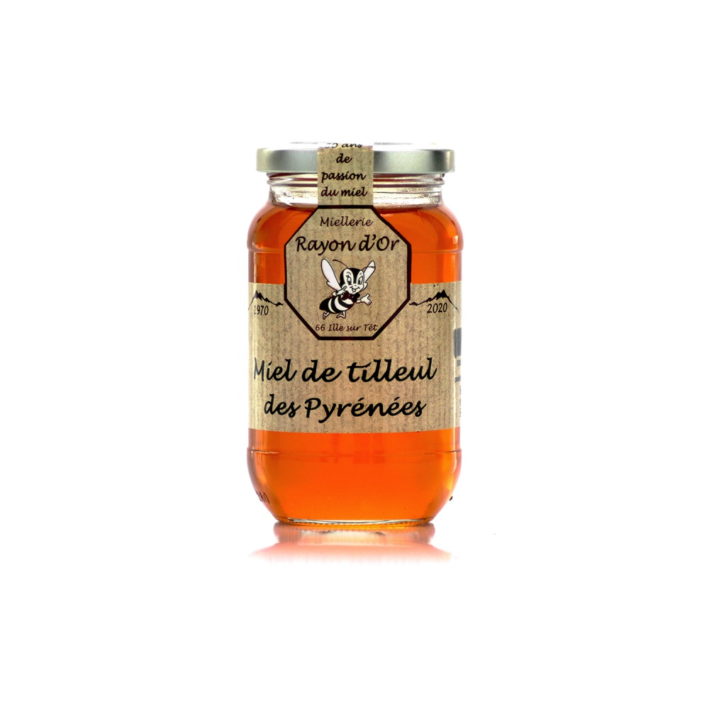 Miel de tilleul des Pyrénées 350g