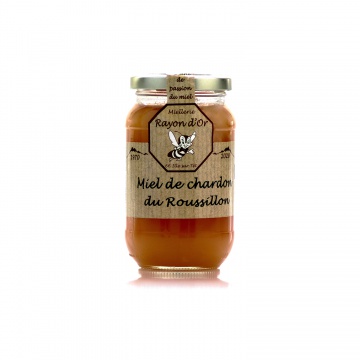 Miel de chardon du Roussillon 350g • Rayon d'Or