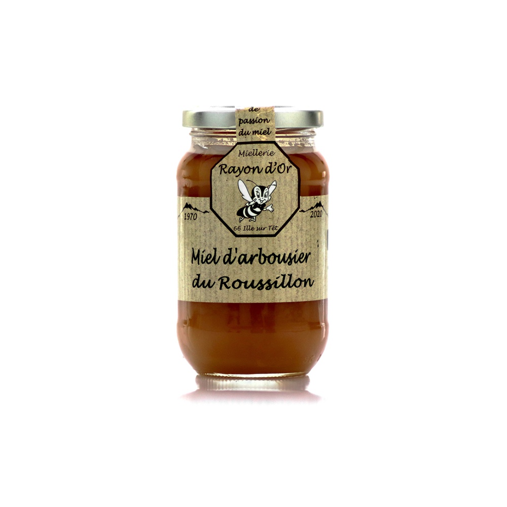 Miel d'arbousier du Roussillon 350g