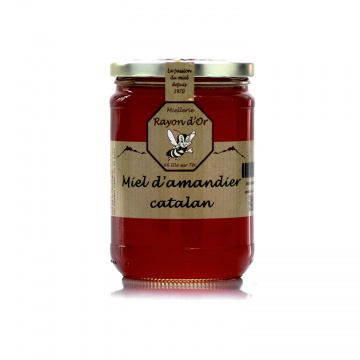 Miel d'amandier 750g • Miel Rayon d'Or