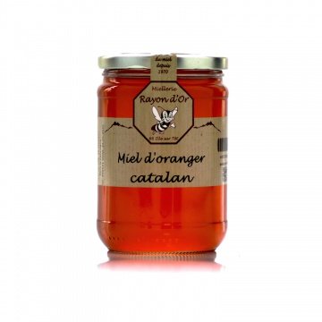 Miel d'oranger 750g • Miel Rayon d'Or