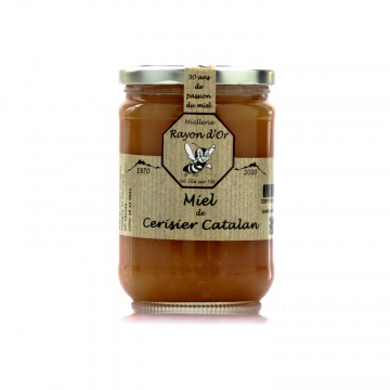 Miel de cerisier 750g • Miel Rayon d'Or