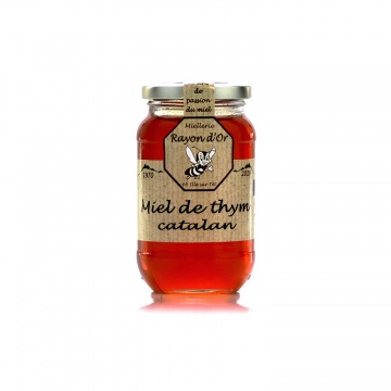 Miel de thym catalan 350g • Miel Rayon d'Or