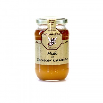 Miel de cerisier 350g • Miel Rayon d'Or