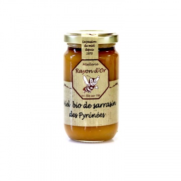 Miel de sarrasin biologique des Pyrénées | Miel Rayon d'Or