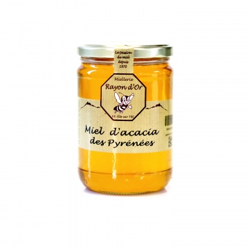 Miel d'acacia des Pyrénées 750g
