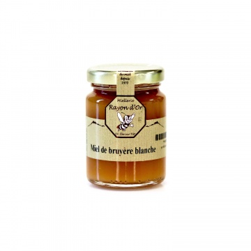 Miel de bruyère blanche du Roussillon 125g • Miel Rayon d'Or