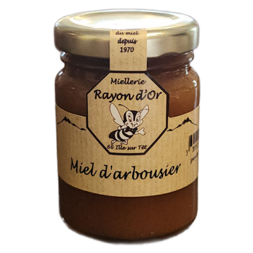 Miel d'arbousier du Roussillon 125g • Miel Rayon d'Or