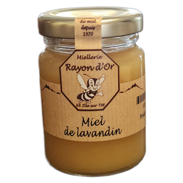 Miel de lavandin catalan 125g • Miel Rayon d'Or