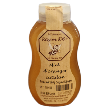 Miel d'oranger 360g • Miel Rayon d'Or
